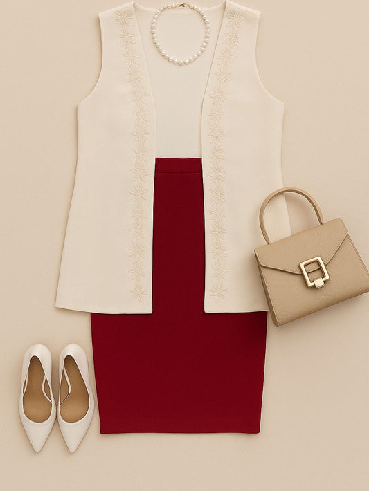 Conjunto Social Feminino Adriana Restum - Larga Roupas
