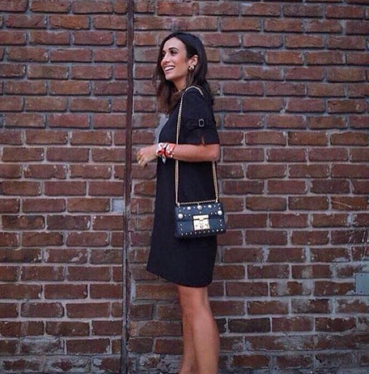 Vestido Preto Adriana Restum - Larga Roupas
