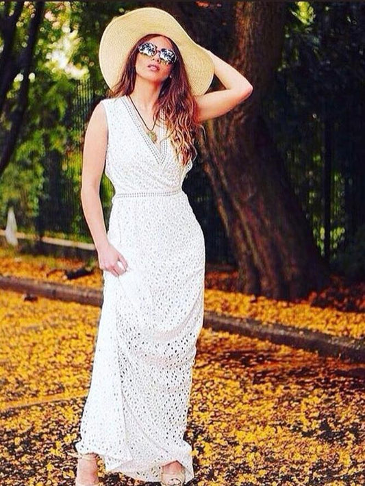 Vestido com Renda Adriana Restum - Larga Roupas